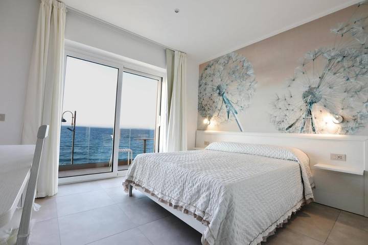 Ferienhaus für 4 Personen, mit Balkon und Ausblick