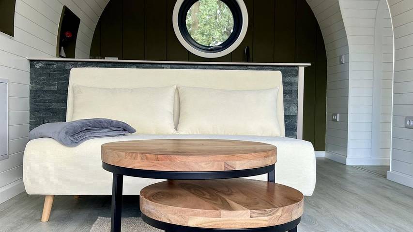 Hütte für 4 Personen, mit Terrasse und Sauna in Naturpark Barnim - 3