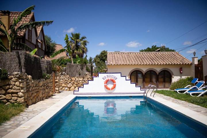 Casa rural para 4 personas, con Terraza y Jacuzzi además de Jardín y Piscina en La Janda - 4