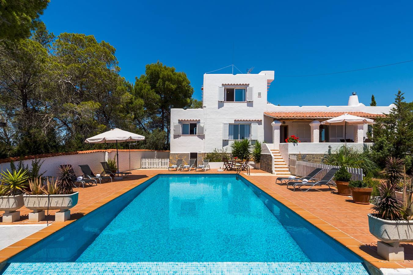 Villa pour 8 personnes avec jardin in Sant Antoni de Portmany, Ibiza de l'Ouest