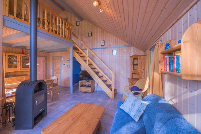 Ferienhaus für 6 Personen, mit Balkon und Whirlpool sowie Terrasse und Garten in Rechlin - 4