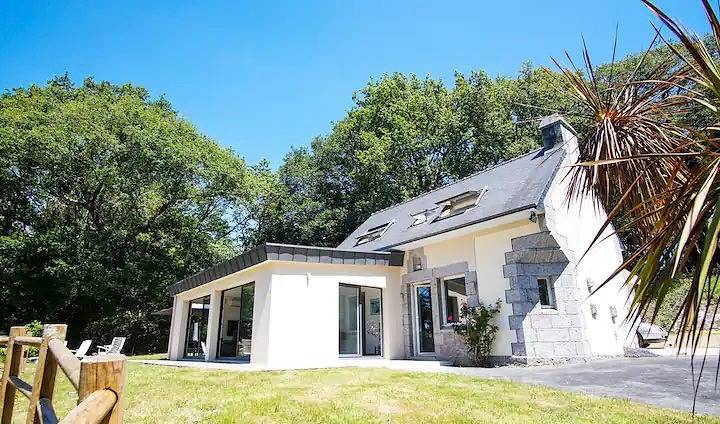 Ferienhaus für 6 Personen, mit Terrasse und Garten