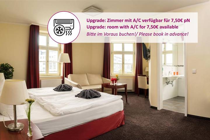 Hotel für 4 Personen, mit Ausblick in Leipzig