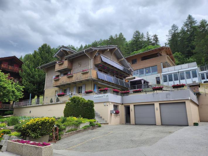 Ganze Ferienwohnung, Steinbock - 4-Bettwohnung in Grächen, Walliser Alpen