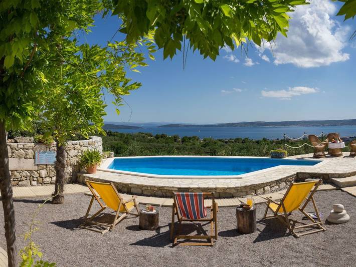 Ferienhaus für 4 Personen, mit Pool und Garten in Kaštela - 3
