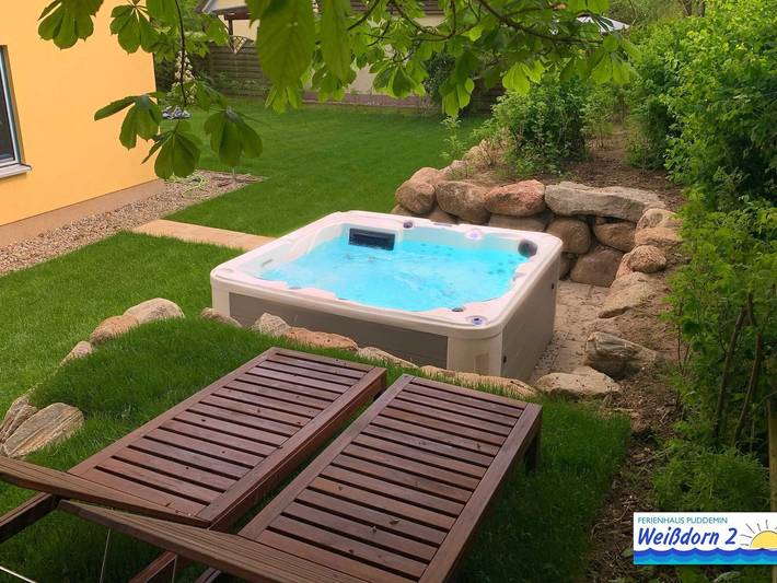 Ferienhaus für 9 Personen, mit Terrasse und Whirlpool sowie Garten und Pool in Poseritz - 2