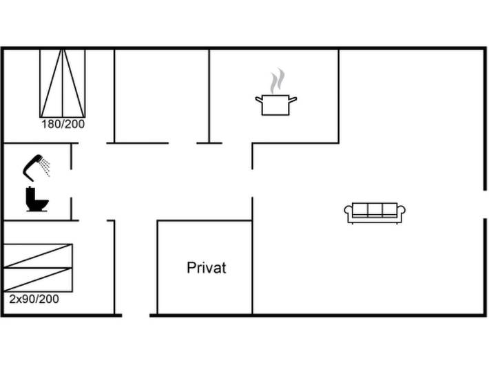 Ferienhaus für 4 Personen, mit Terrasse, mit Haustier in Tondern - 2
