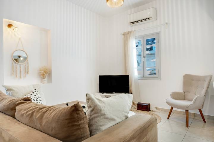 Ferienhaus 'Consolato House' mit privater Terrasse und Ausblick in Skala (Patmos), Patmos