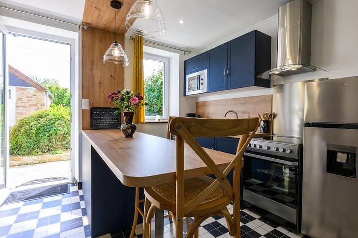 Gîte pour 6 personnes, avec jardin
