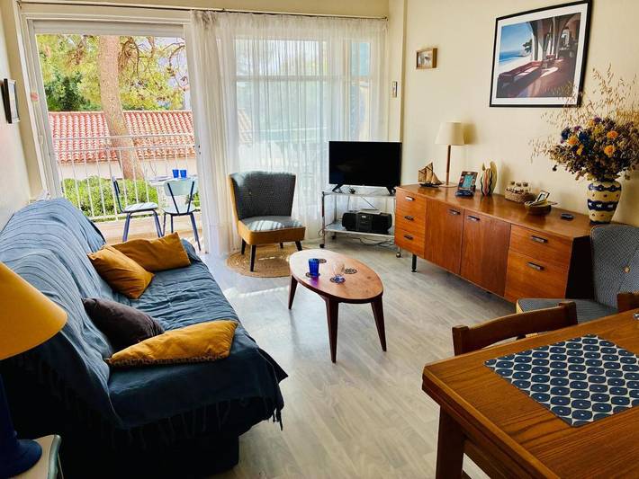 Gîte pour 4 personnes, avec balcon dans Plage de Vallières