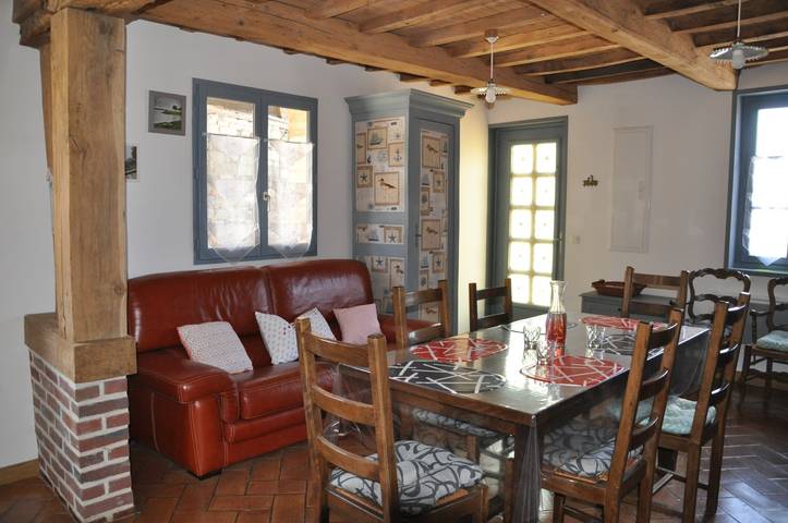 Gîte pour 5 personnes, avec terrasse, animaux acceptés à Saint-Valery-sur-Somme - 4