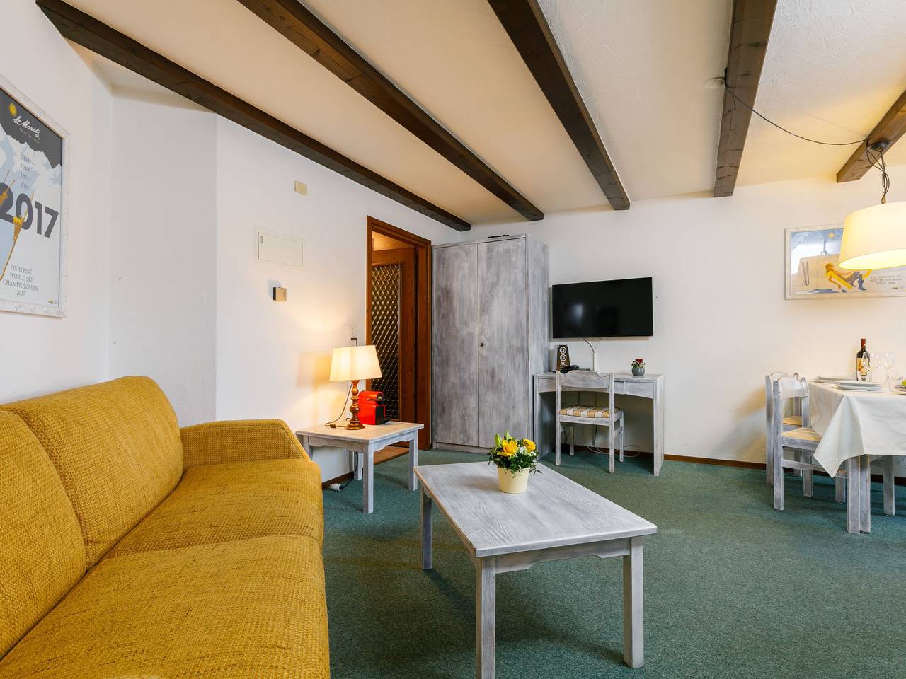 Ganze Wohnung, Residenza Chesa Margun 13-6 in Corvatsch, Silvaplana