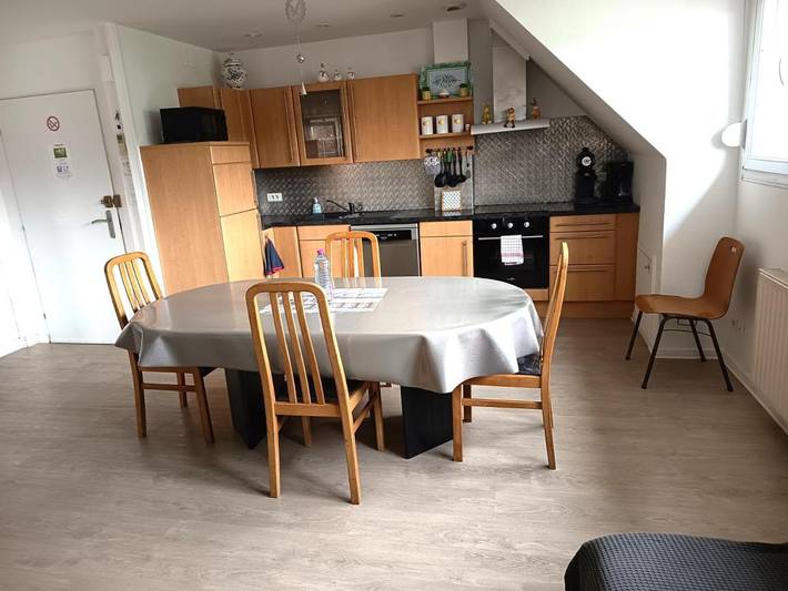 Gîte pour 5 personnes, avec jardin à Guewenheim