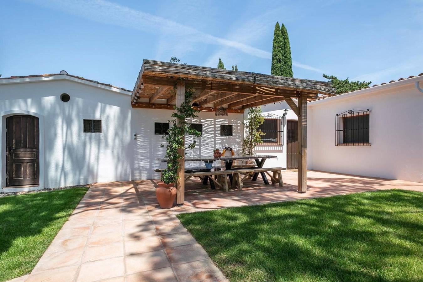 Villa 'Casa Cuatro Vientos' con vistas a la montaña, Wi-Fi y aire acondicionado in Tordera, Costa del Maresme