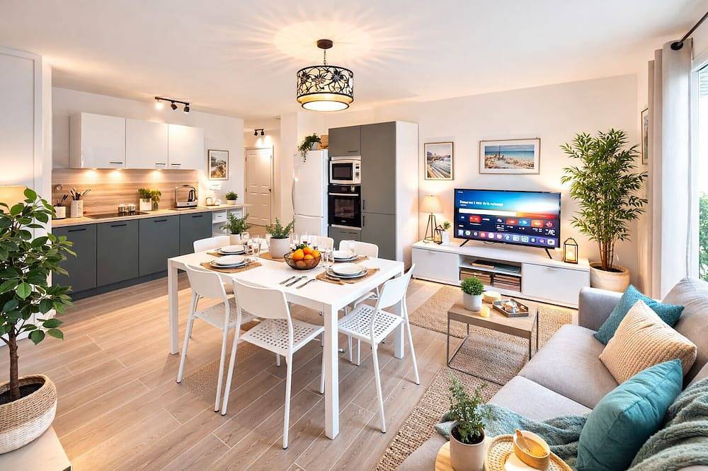 🏆 [Ete A Cannes 2026] Dispo T4 Neuf  3 chambres – 6pers – Centre-Ville in Cannes La Bocca, Cannes
