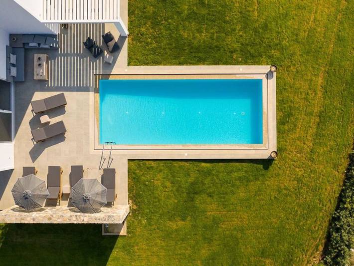 Ferienhaus für 8 Personen, mit Balkon und Terrasse sowie Garten und Pool auf Kos - 2
