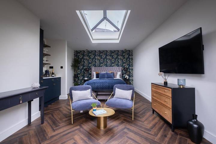 Cottage for 2 people, with Balcony and Terrace as well as View in Knaresborough