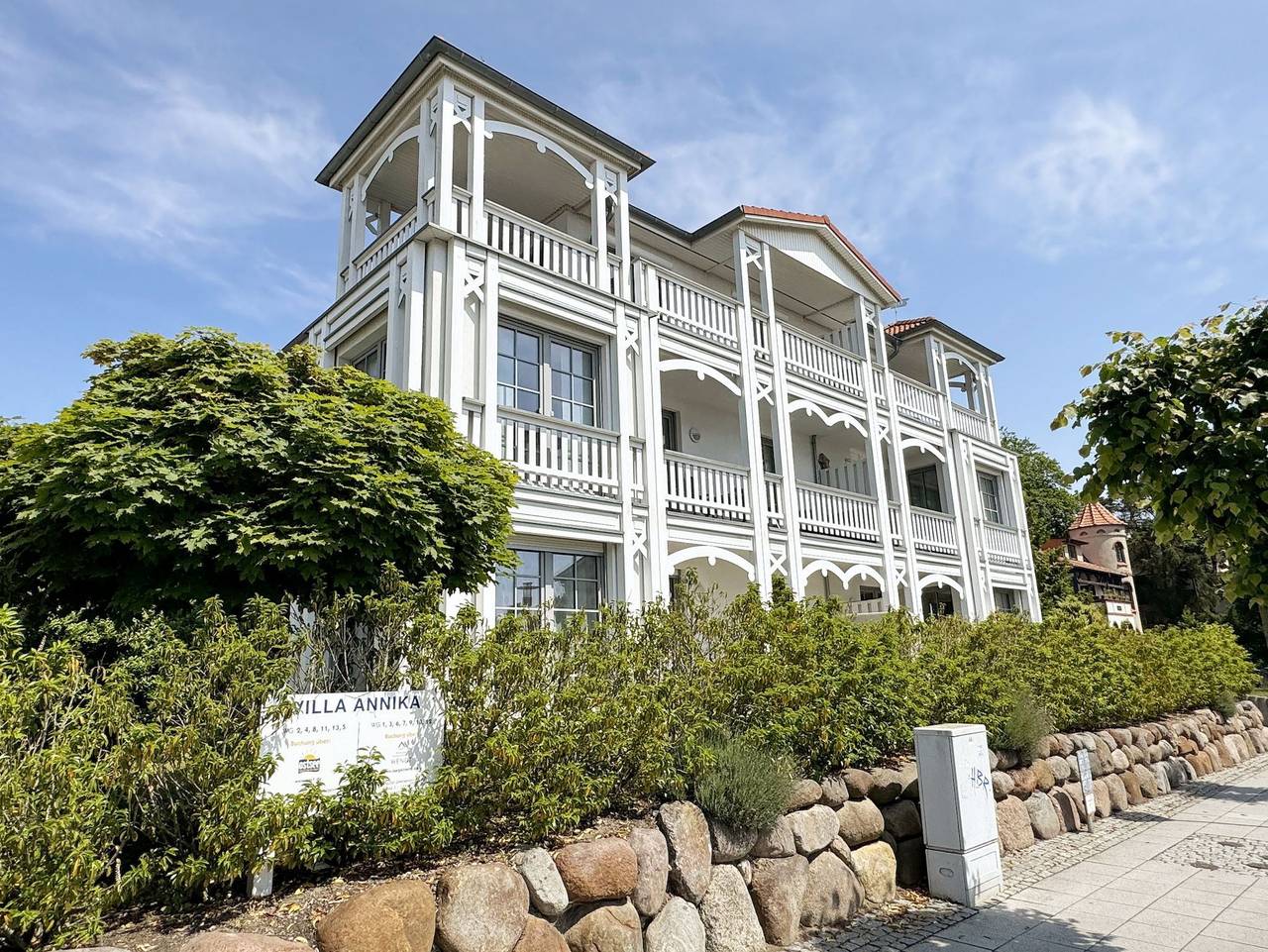 Ganze Ferienwohnung, Mr: Villa Annika Whg. 07 mit Südbalkon - Villa Annika Whg. 07 mit Südbalkon in Sellin, Rügen