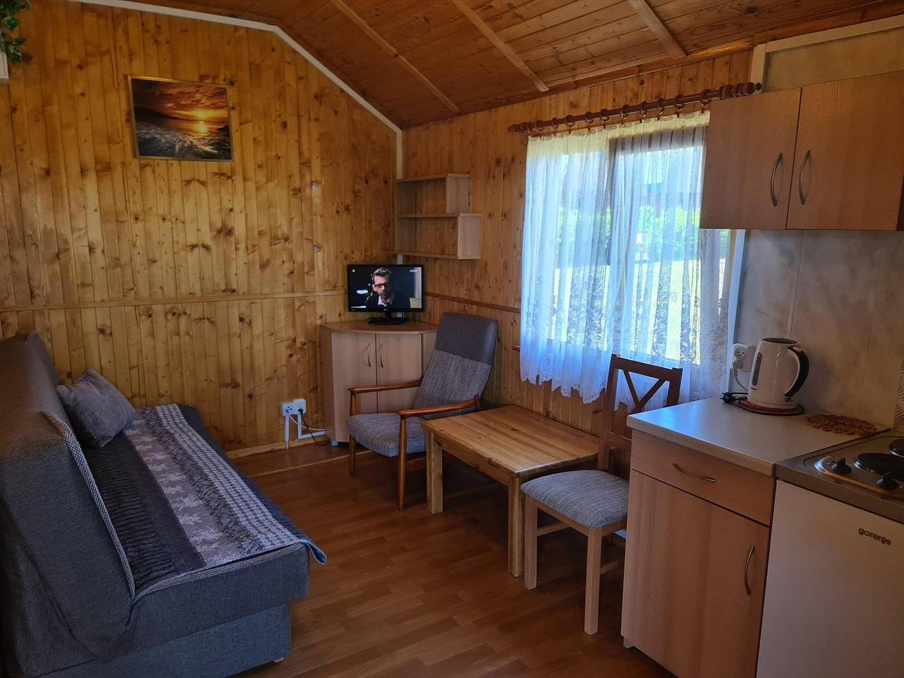 Ferienhaus in Jarosławiec am Strand in Powiat Sławieński