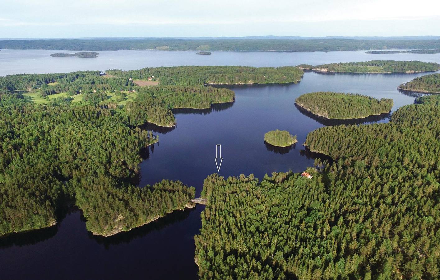 Ferienhaus für 6 Personen mit Terrasse in Dalslands Kanal