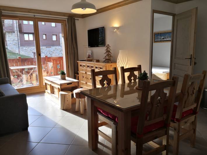 Gîte pour 4 personnes, avec Balcon dans Le Pleynet Les Sept Laux - 3