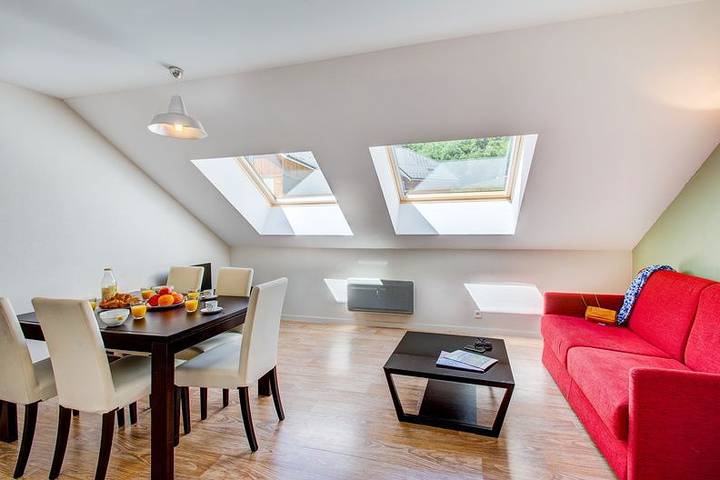 Appartement de vacances pour 5 personnes, avec piscine et sauna
