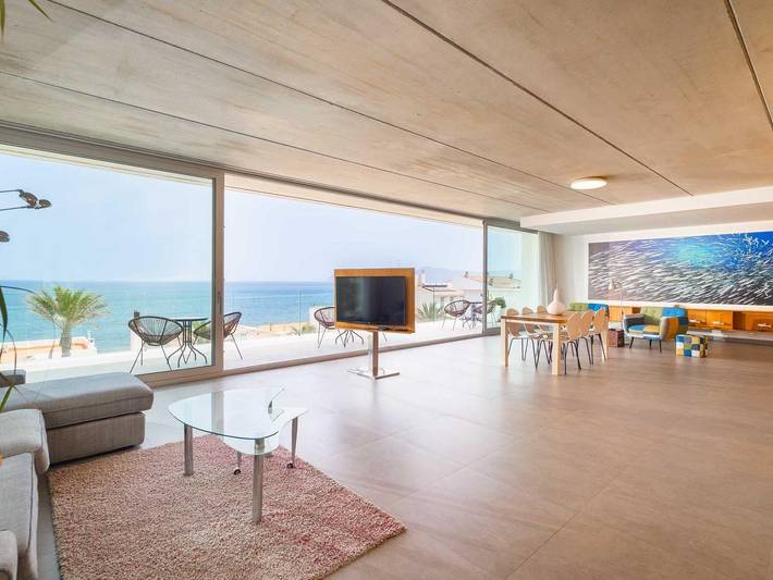 Luxus-Finca für 18 Personen, mit Meerblick und Balkon/Terrasse, kinderfreundlich in Can Picafort - 4