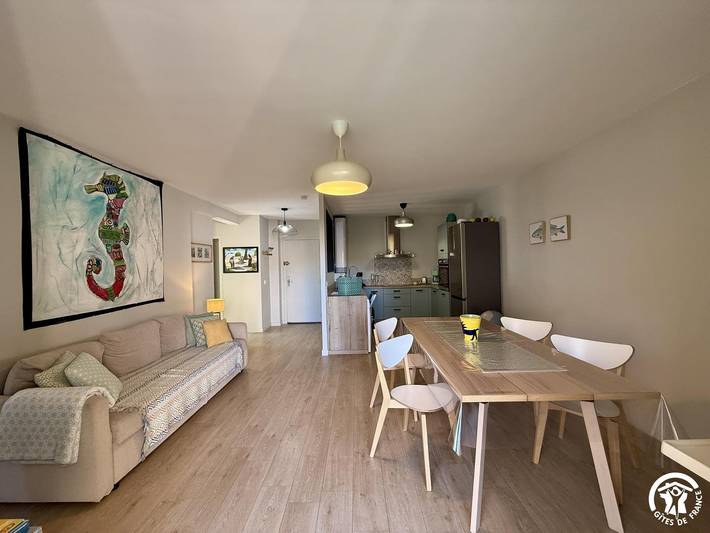 Gîte pour 4 personnes, avec terrasse dans Office De Tourisme De Narbonne Plage - 4