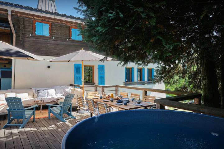 Gîte pour 8 personnes, avec jacuzzi et jardin à Saint-Nicolas-la-Chapelle - 4