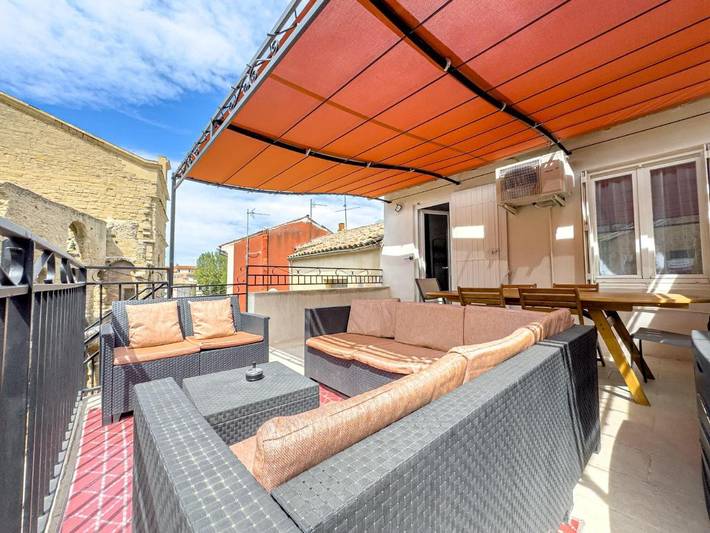 Gîte pour 5 personnes, avec vue et terrasse dans Théâtre antique d'Orange - 2