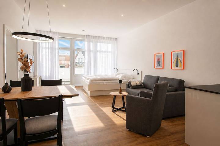 Ferienwohnung für 4 Personen, mit Sauna und Balkon sowie Pool - 1