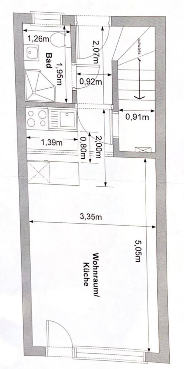 Ferienhaus für 5 Personen, mit Balkon in Tossens - 2