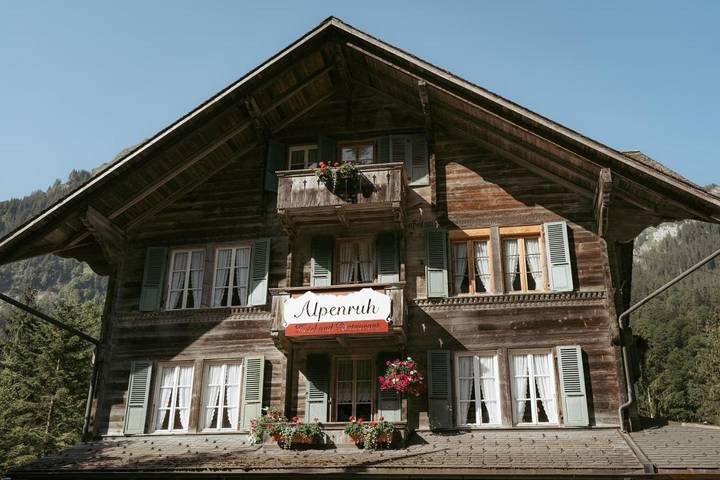 Hotel für 2 Personen, mit Terrasse und Garten in Reichenbach im Kandertal