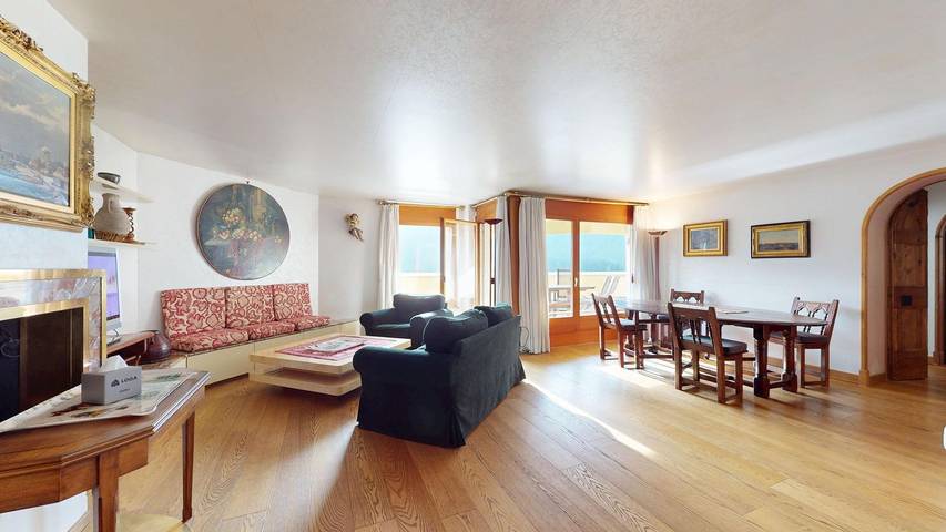 Ferienwohnung für 4 Personen, mit Terrasse und Ausblick sowie Seeblick und Sauna - 1