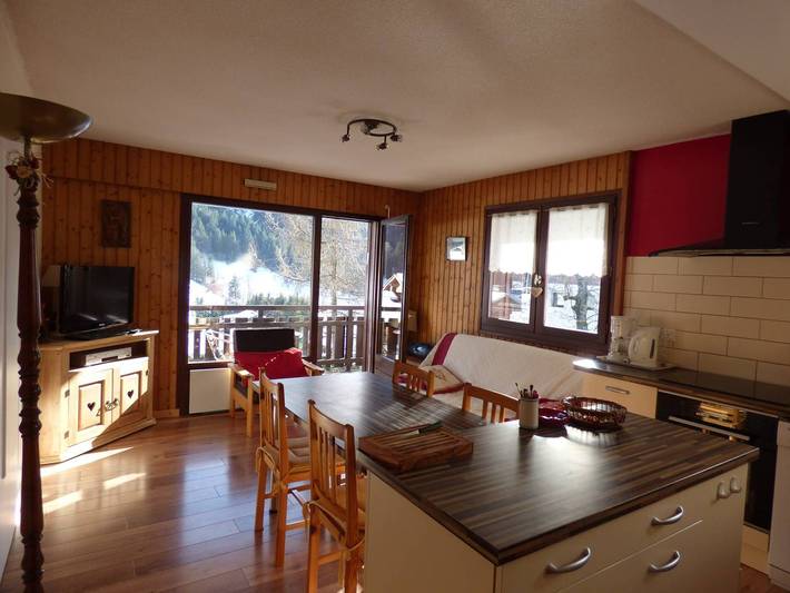 Gîte pour 6 personnes, avec balcon à Le Grand-Bornand - 2