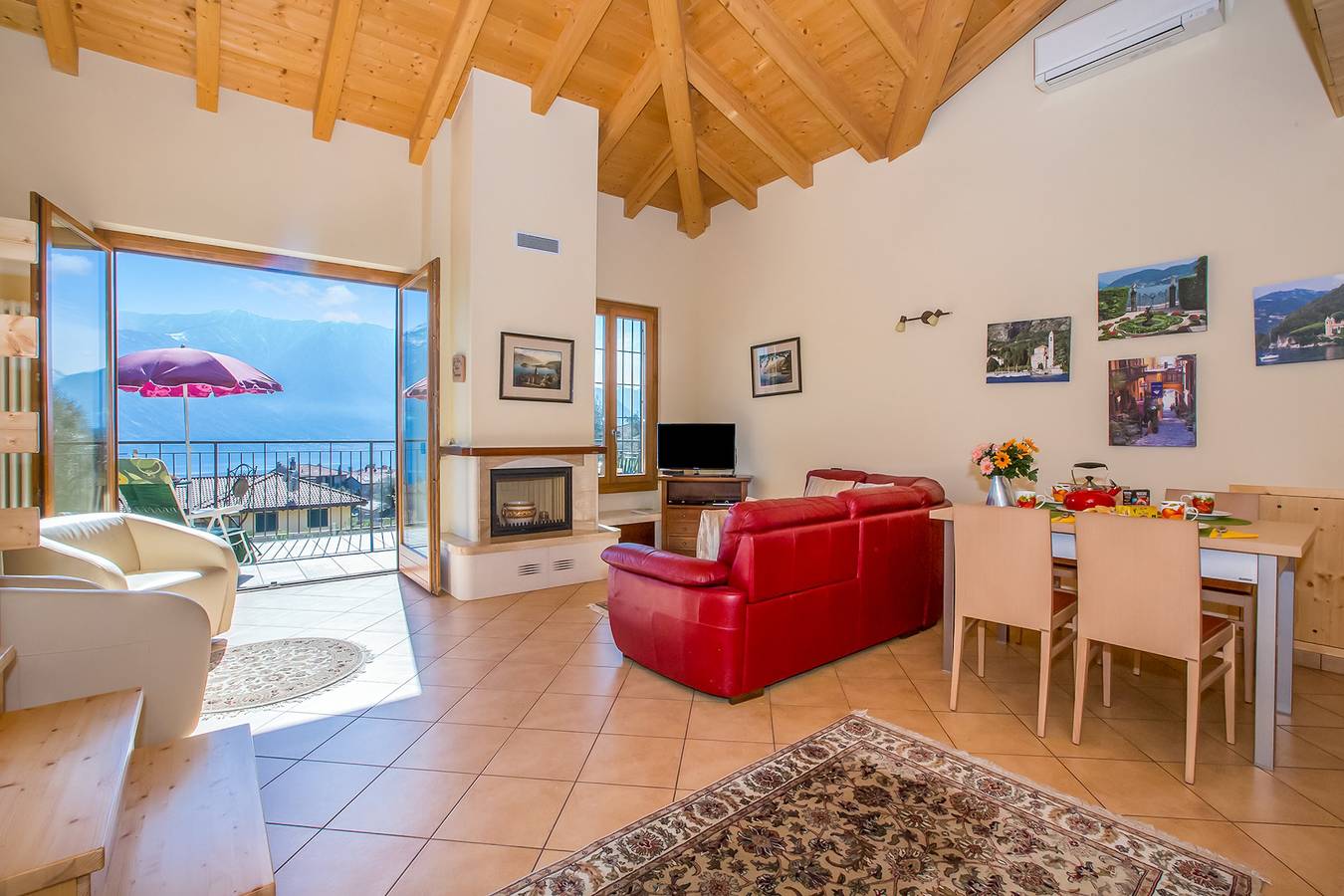 Appartement entier, Appartement de vacances pour 4 personnes avec piscine in Tremezzo, Région de Tremezzina