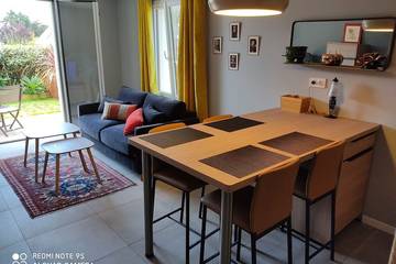 Gîte pour 2 personnes, avec jardin et terrasse à Saint-Gildas-de-Rhuys