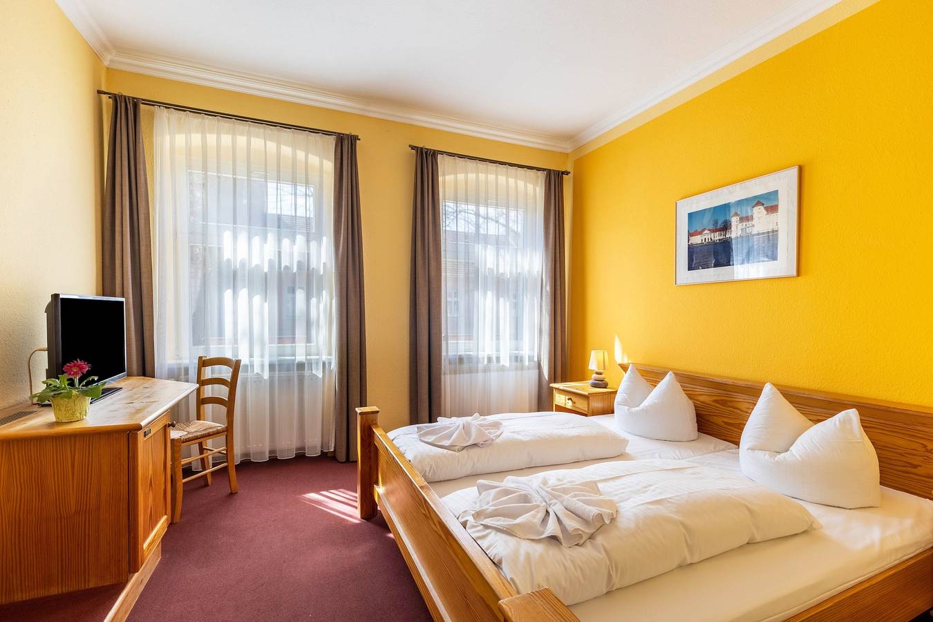 Das 'Doppelzimmer 6' mit Wi-Fi in Rheinsberger See, Rheinsberg