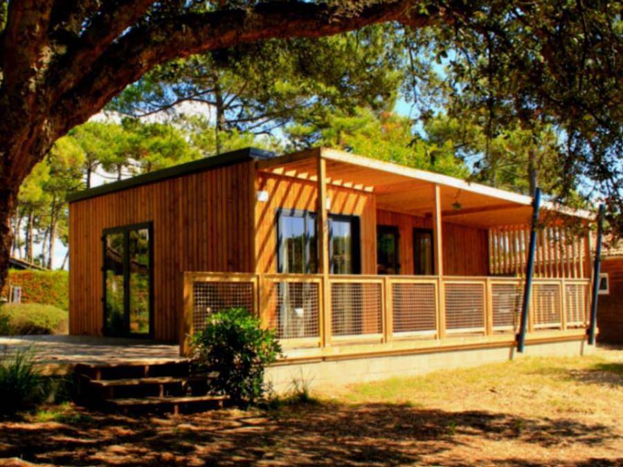 Camping Paradis La Marmotte - Chalet 4 personnes - 2 Confort+ in Mérens-les-Vals, Pyrénées