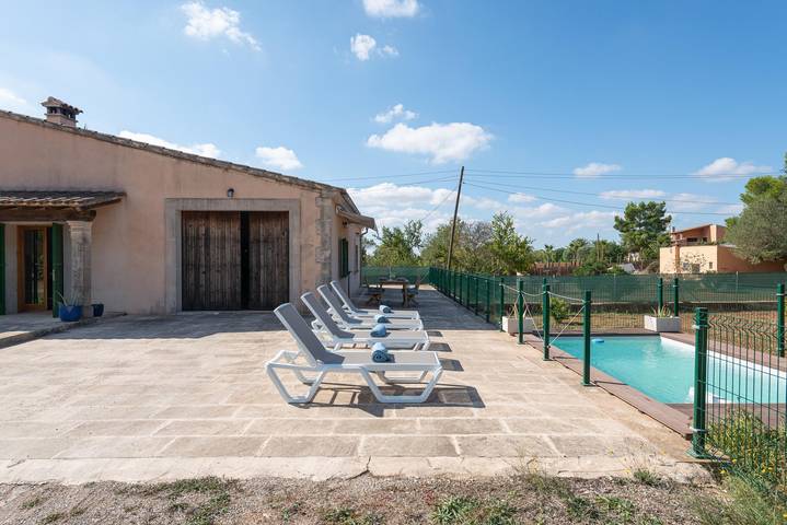 Finca mit Pool für 4 Personen, mit Terrasse in Llucmajor - 2