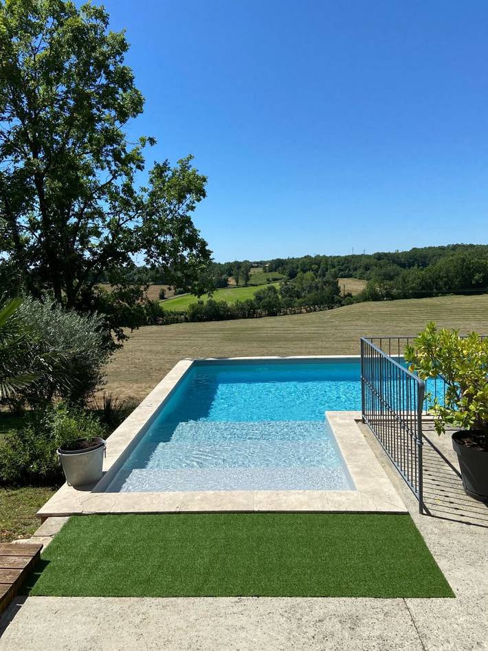 Chambre d’hôte pour 2 personnes, avec jardin et piscine dans le Lot - 3