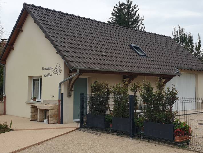 Maison de vacances pour 4 personnes, avec terrasse et jardin