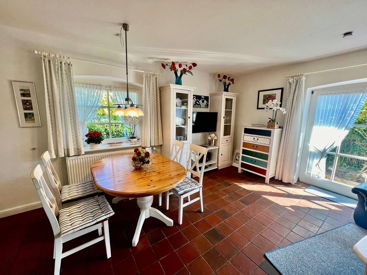 Roter Apfel in Wrixum, Föhr