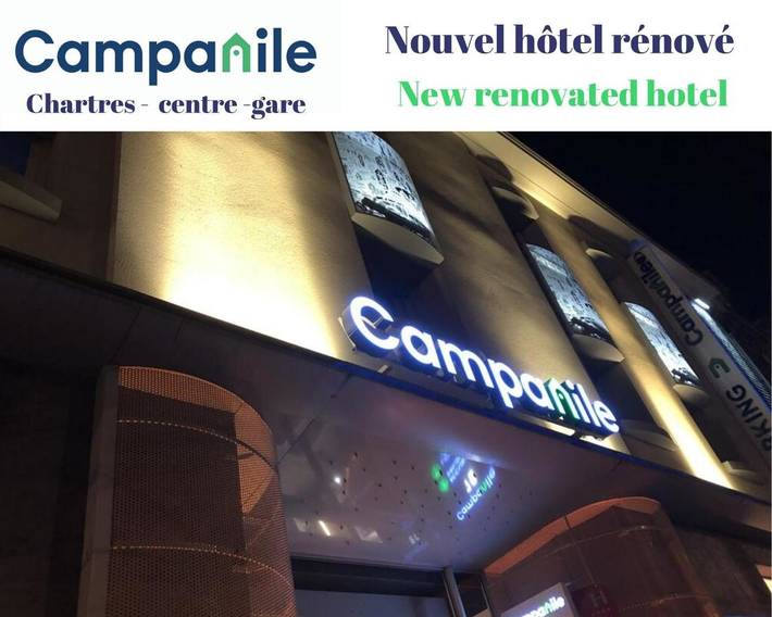Hôtel pour 3 personnes, avec terrasse dans Gare De Chartres