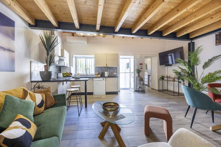 Location de vacances pour 3 personnes, avec Terrasse à Ferragudo