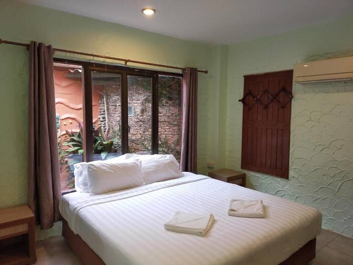 Resort für 3 Personen, mit Ausblick und Garten sowie Balkon - 1