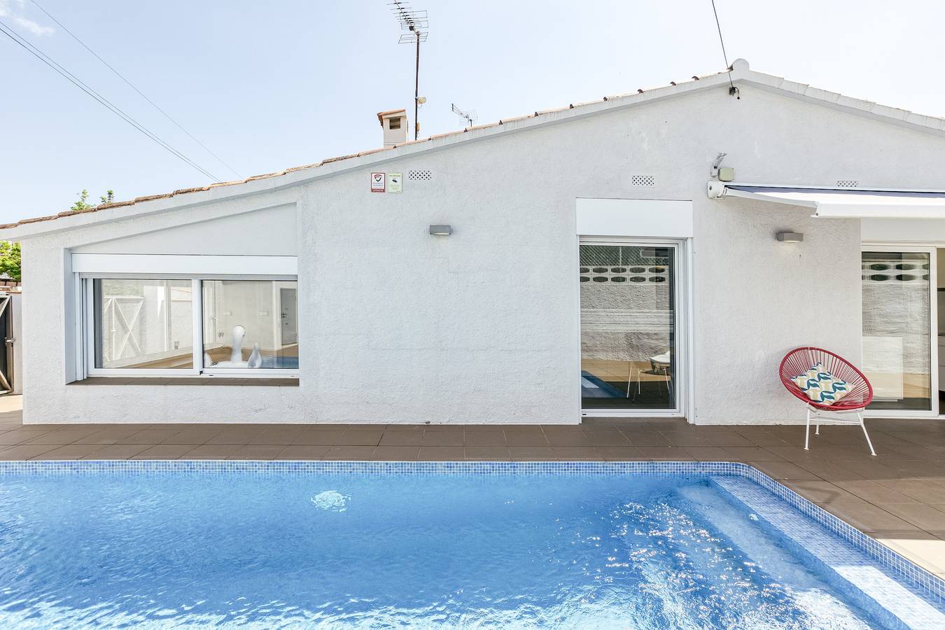 Casa de vacaciones 'Villa La Vall' con piscina privada, Wi-Fi y aire acondicionado in La Escala, Alt Empordà
