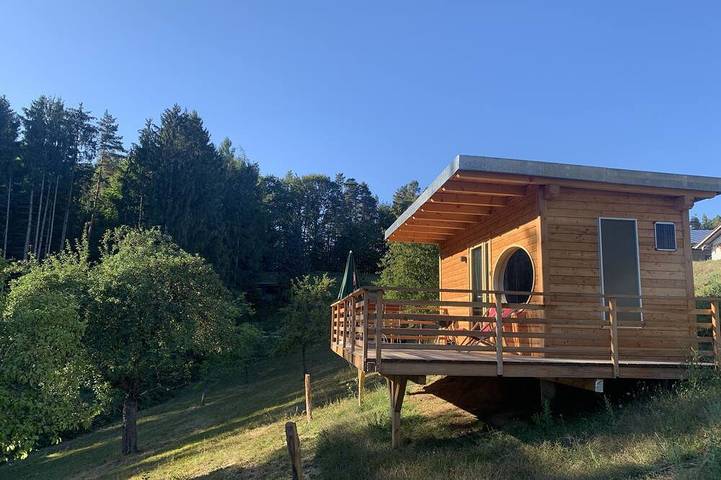 Ferienhaus für 3 Personen, mit Garten und Sauna in Reut