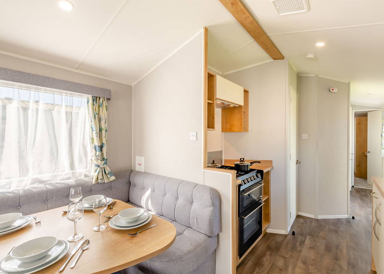 Bronze 3 Bedroom Caravan, Sleeps 8. With parking.P in Carmarthenshire