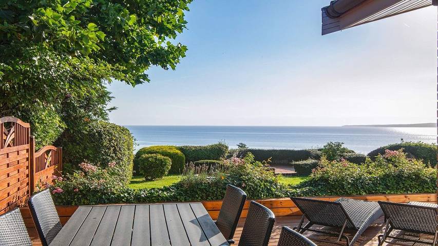 Ferienhaus für 6 Personen, mit Garten und Ausblick in Mørkholt